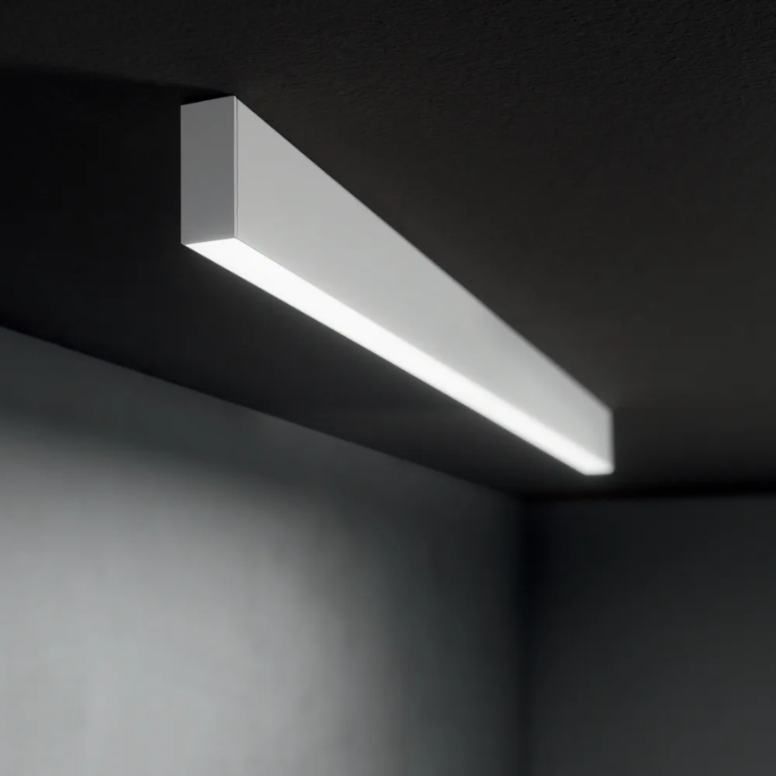 Ideal Lux - Suspension LED sur câbles STEEL LED/29W/230V 3000K IRC 90 120 cm blanche