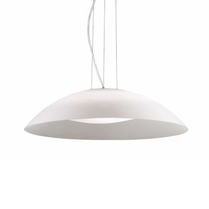 Ideal Lux - Suspension sur câble 3xE27/60W/230V Ø 64 cm blanche