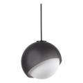 Ideal Lux - Suspension sur câble BLOOM 1xE27/42W/230V Ø 30 cm noire