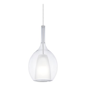 Ideal Lux - Suspension sur câble KALIQUE 1xE27/42W/230V Ø 18 cm transparent