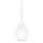 Ideal Lux - Suspension sur câble KALIQUE 1xE27/42W/230V Ø 18 cm transparente