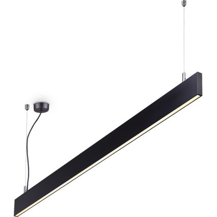 Ideal Lux - Suspension sur câble LINUS LED/32W/230V 3000K IRC 90 120 cm noir