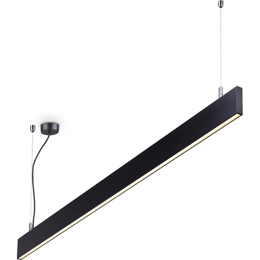 Ideal Lux - Suspension sur câble LINUS LED/32W/230V 3000K IRC 90 120 cm noir