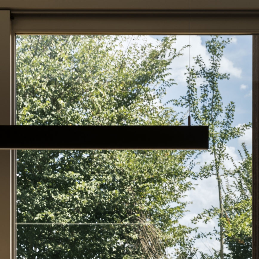 Ideal Lux - Suspension sur câble LINUS LED/32W/230V 3000K IRC 90 120 cm noir