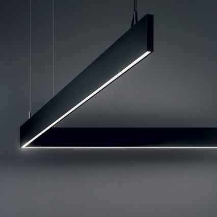 Ideal Lux - Suspension sur câble LINUS LED/32W/230V 3000K IRC 90 120 cm noir