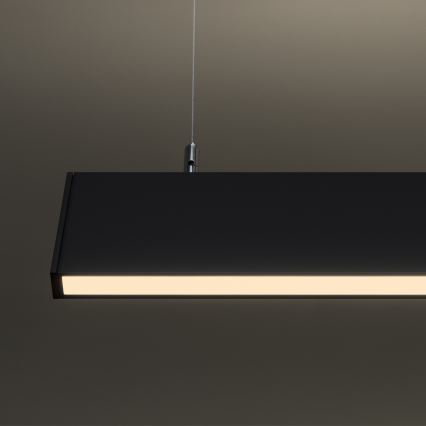Ideal Lux - Suspension sur câble LINUS LED/32W/230V 3000K IRC 90 120 cm noir