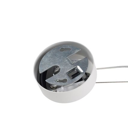Ideal Lux - Suspension sur câble MAPA 1x E27/42W/230V Ø 40 cm, blanc