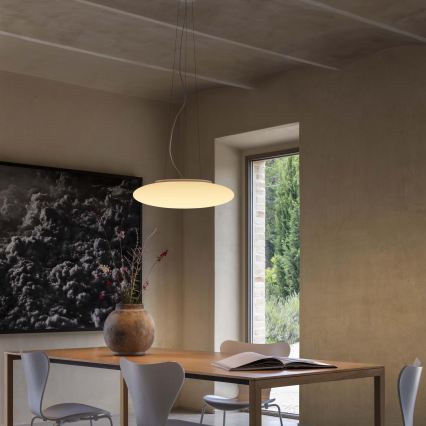 Ideal Lux - Suspension sur câble SMARTIES 3xE27/42W/230V 50 cm blanche