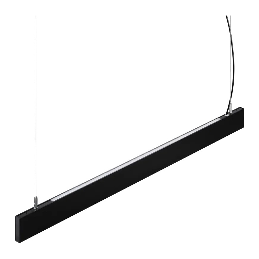 Ideal Lux - Suspension sur câble STEEL LED/29W/230V 4000K IRC 90 120 cm noir