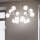Ideal Lux - Suspension sur câbles NODI 15xE14/28W/230V Ø 105 cm chrome brillant/blanc