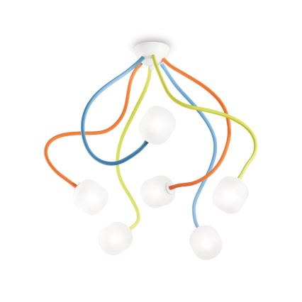 Ideal Lux - Verre de remplacement pour lustre OCTOPUS G9, Ø 10 cm, blanc