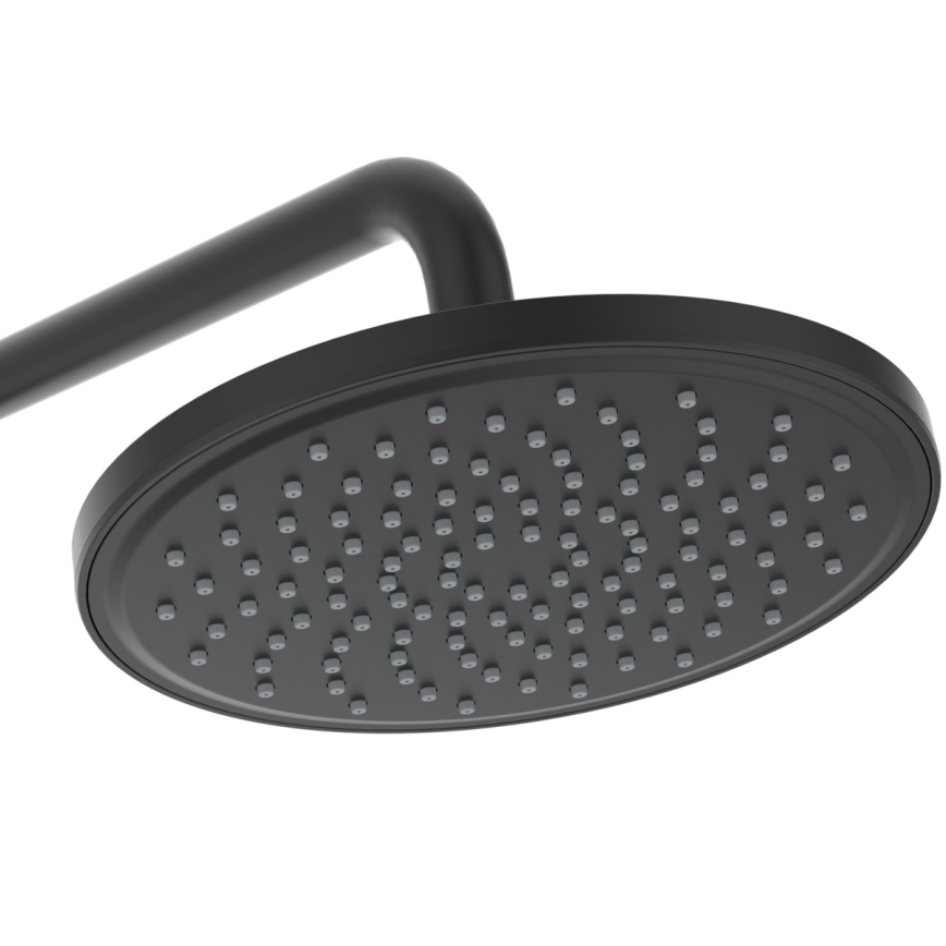 Ideal Standard A7545XG - Ensemble de douche avec mitigeur thermostatique CERATHERM T25 noir mat