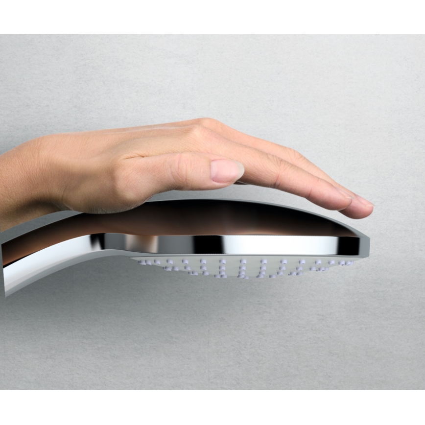 Ideal Standard B9403AA - Pommeau de douche à main IDEALRAIN, chrome brillant