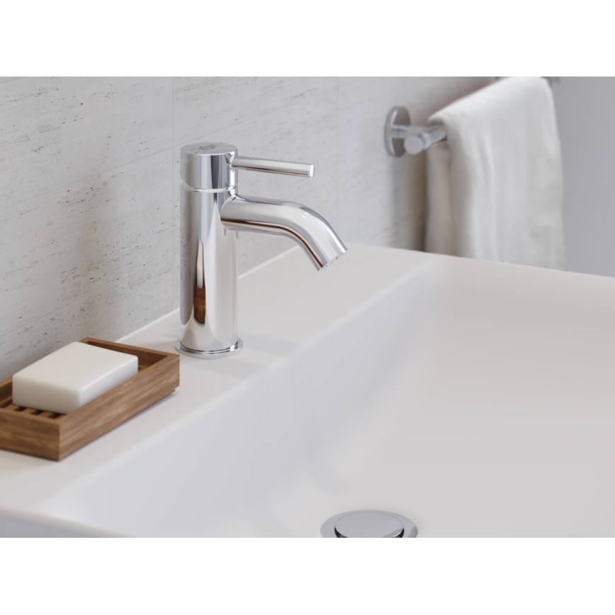 Ideal Standard BC268AA - Mitigeur pour lavabo CERALINE 14,7 cm, chrome brillant