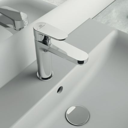 Ideal Standard BC554AA - Mitigeur pour lavabo CERAFINE MODÈLE O 17,6 cm chromé brillant