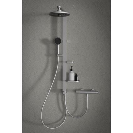Ideal Standard BD583SI - Ensemble de douche avec mitigeur thermostatique CERATHERM ALU+ argenté