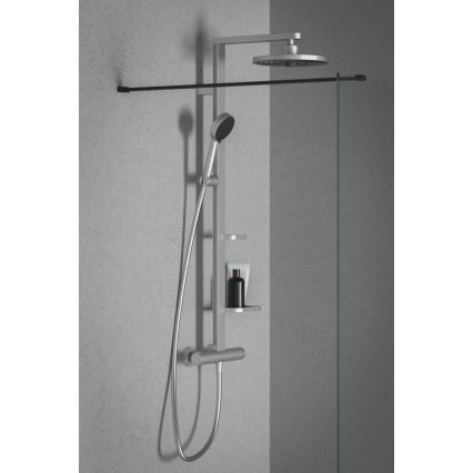 Ideal Standard BD583SI - Ensemble de douche avec mitigeur thermostatique CERATHERM ALU+ finition chrome mat