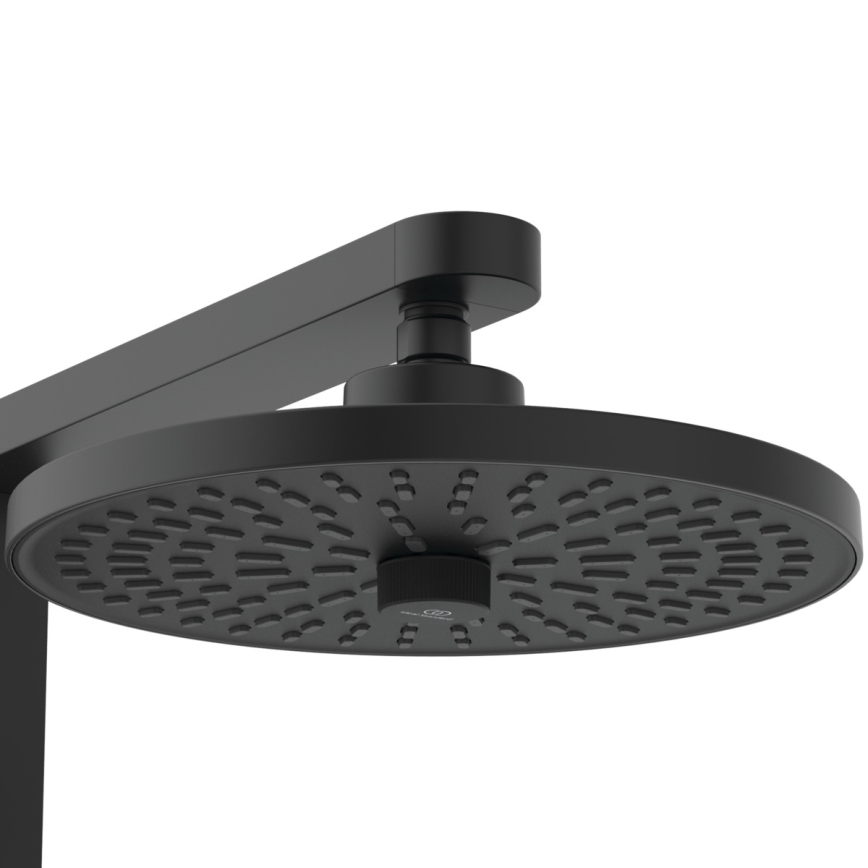 Ideal Standard BD584XG - Ensemble de douche avec mitigeur CERAFLOW ALU+ noir mat