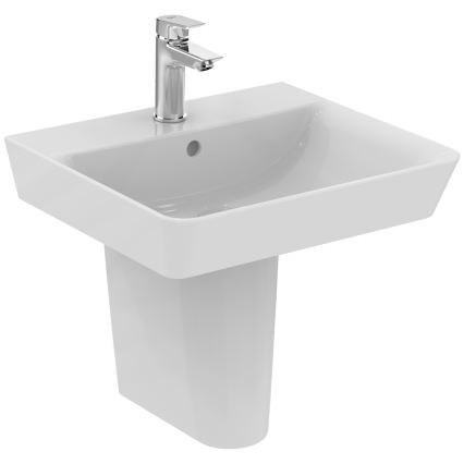 Ideal Standard E030101 - Lavabo suspendu CONNECT AIR 50x45 cm céramique/blanc