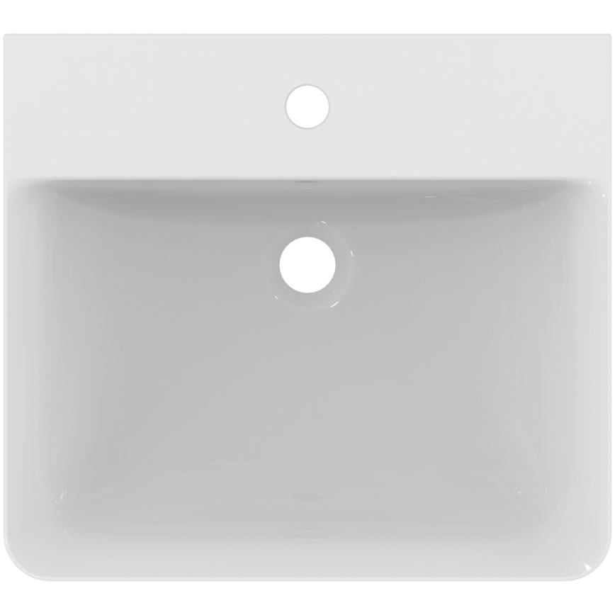 Ideal Standard E030101 - Lavabo suspendu CONNECT AIR 50x45 cm céramique/blanc