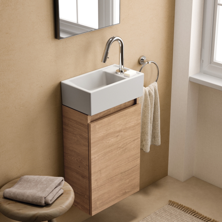 Ideal Standard E211201 - Lavabo suspendu I.LIFE S 37 x 21 cm céramique/blanc