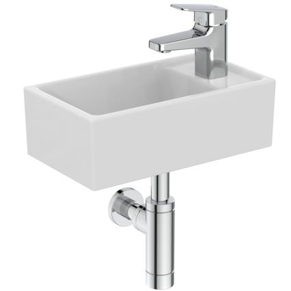 Ideal Standard E211201 - Lavabo suspendu I.LIFE S 37 x 21 cm céramique/blanc