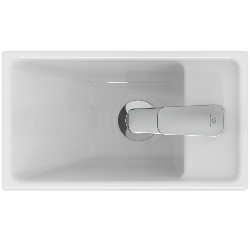 Ideal Standard E211201 - Lavabo suspendu I.LIFE S 37 x 21 cm céramique/blanc