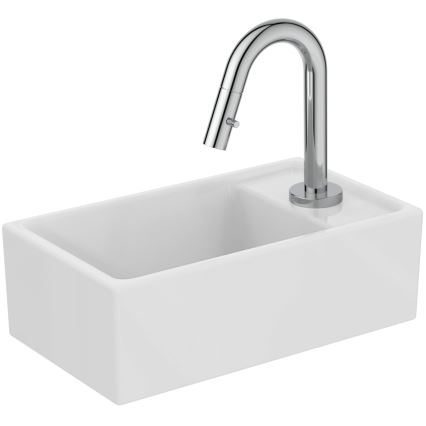 Ideal Standard E211201 - Lavabo suspendu I.LIFE S 37 x 21 cm céramique/blanc