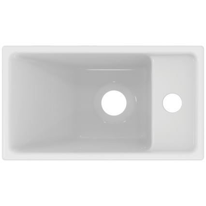 Ideal Standard E211201 - Lavabo suspendu I.LIFE S 37 x 21 cm céramique/blanc