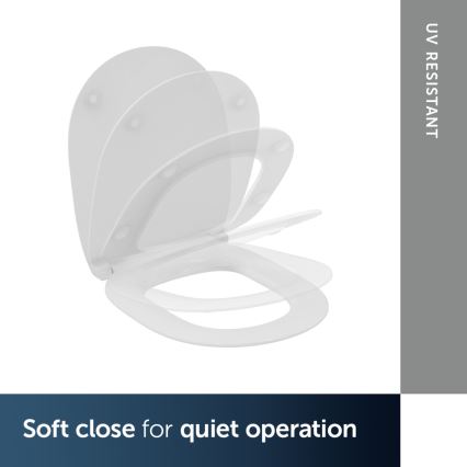 Ideal Standard E772401 - Abattant de WC SoftClose CONNECT blanc