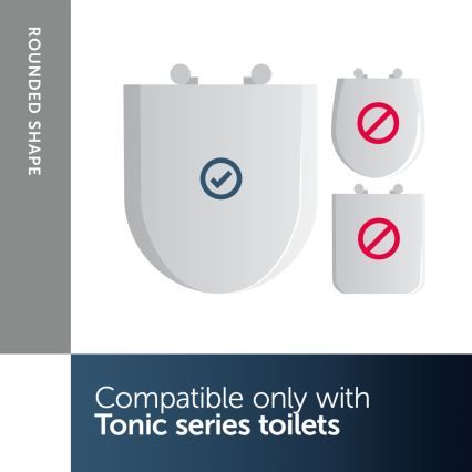Ideal Standard K706101 - Siège de WC SoftClose TONIC blanc