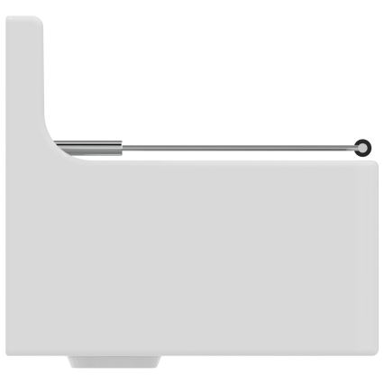 Ideal Standard S593901 - Lavabo mural DOURO 45,5 x 38 cm en céramique, blanc, avec grille de vidage