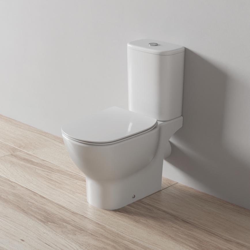 Ideal Standard T352801 - Abattant WC TESI SoftClose blanc