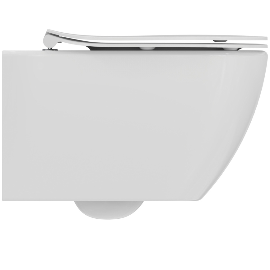 Ideal Standard T354601 - WC suspendu TESI avec abattant SoftClose, céramique/blanc