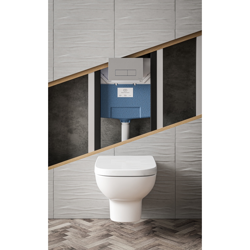 Ideal Standard T453001 - Abattant WC I.LIFE A blanc