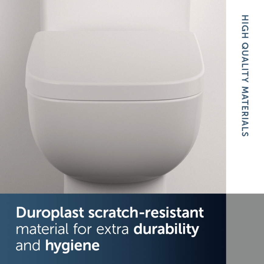 Ideal Standard T453001 - Abattant WC I.LIFE A blanc