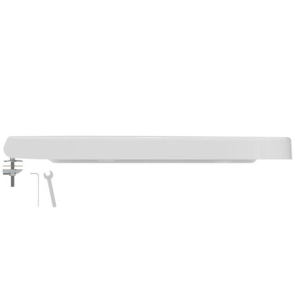 Ideal Standard T453001 - Abattant WC I.LIFE A blanc