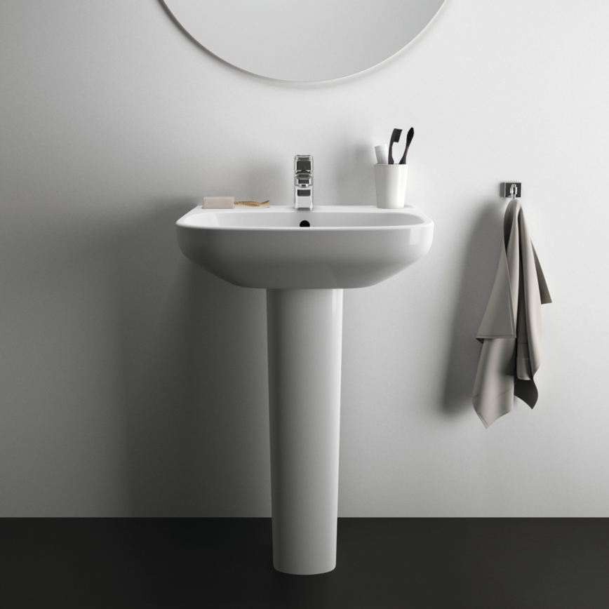 Ideal Standard T470501 - Lavabo suspendu I.LIFE A 60x48 cm céramique/blanc