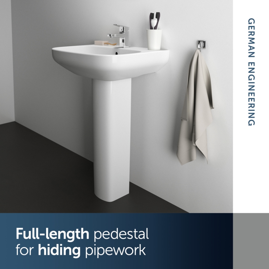 Ideal Standard T470501 - Lavabo suspendu I.LIFE A 60x48 cm céramique/blanc