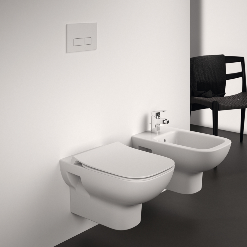 Ideal Standard T471701 - WC suspendu sans bride I.LIFE A céramique/blanc