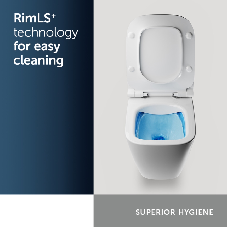 Ideal Standard T471701 - WC suspendu sans bride I.LIFE A céramique/blanc