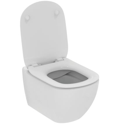 Ideal Standard T552201 - Abattant de WC TESI à fermeture douce (SoftClose), blanc