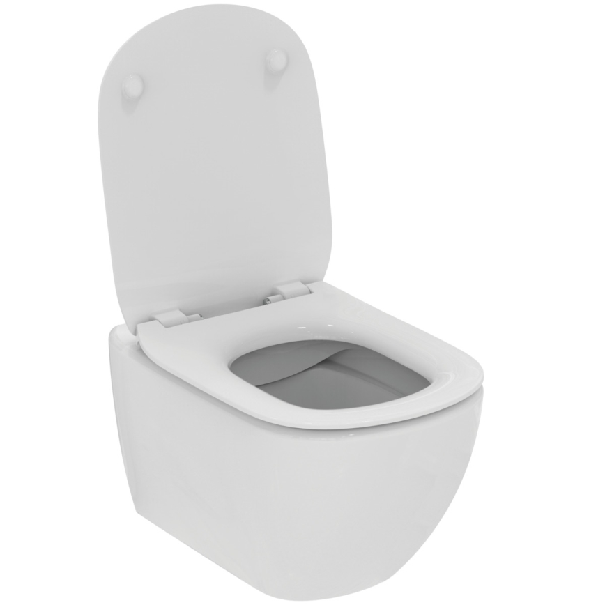 Ideal Standard T552201 - Abattant de WC TESI à fermeture douce (SoftClose), blanc