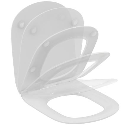 Ideal Standard T552201 - Abattant de WC TESI à fermeture douce (SoftClose), blanc