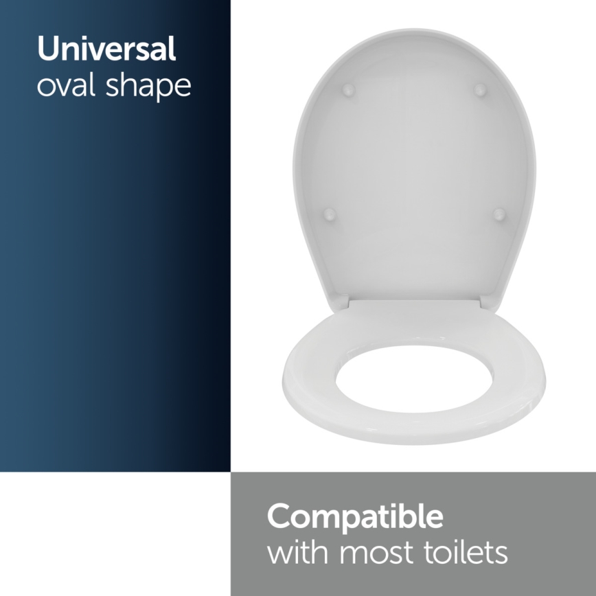 Ideal Standard W302601 - Abattant WC blanc