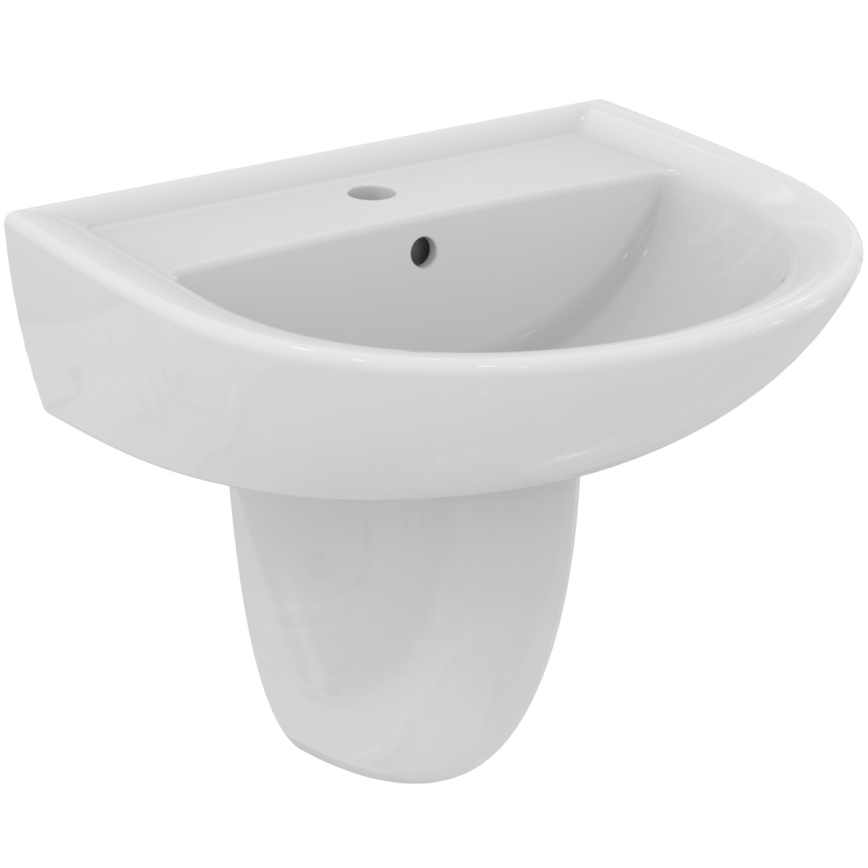 Ideal Standard W332601 - Lavabo suspendu EUROVIT 55 x 46 cm céramique/blanc