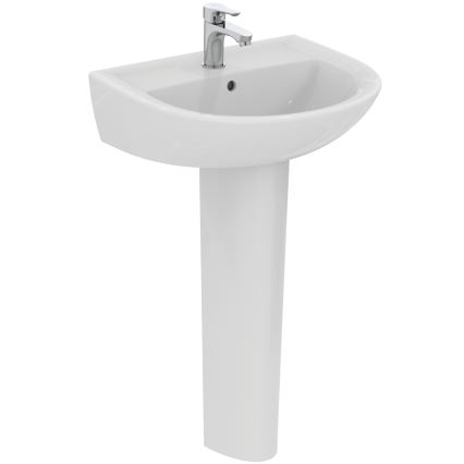 Ideal Standard W332601 - Lavabo suspendu EUROVIT 55 x 46 cm céramique/blanc