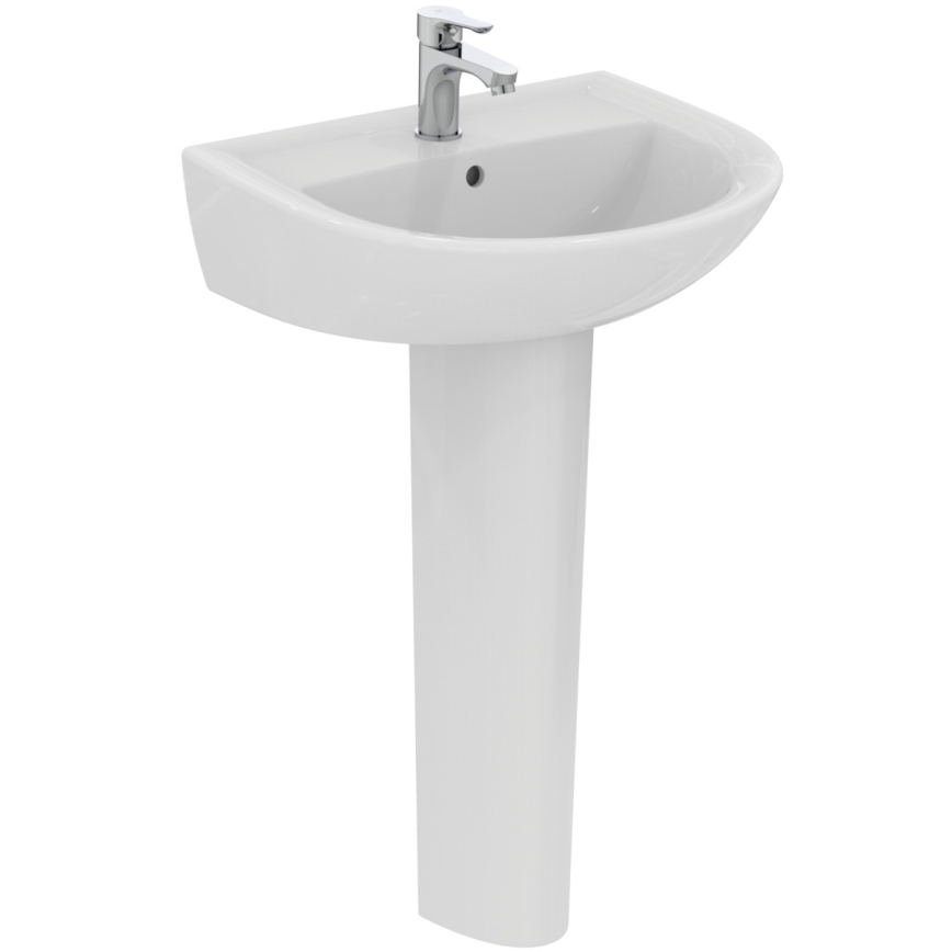 Ideal Standard W332601 - Lavabo suspendu EUROVIT 55 x 46 cm céramique/blanc