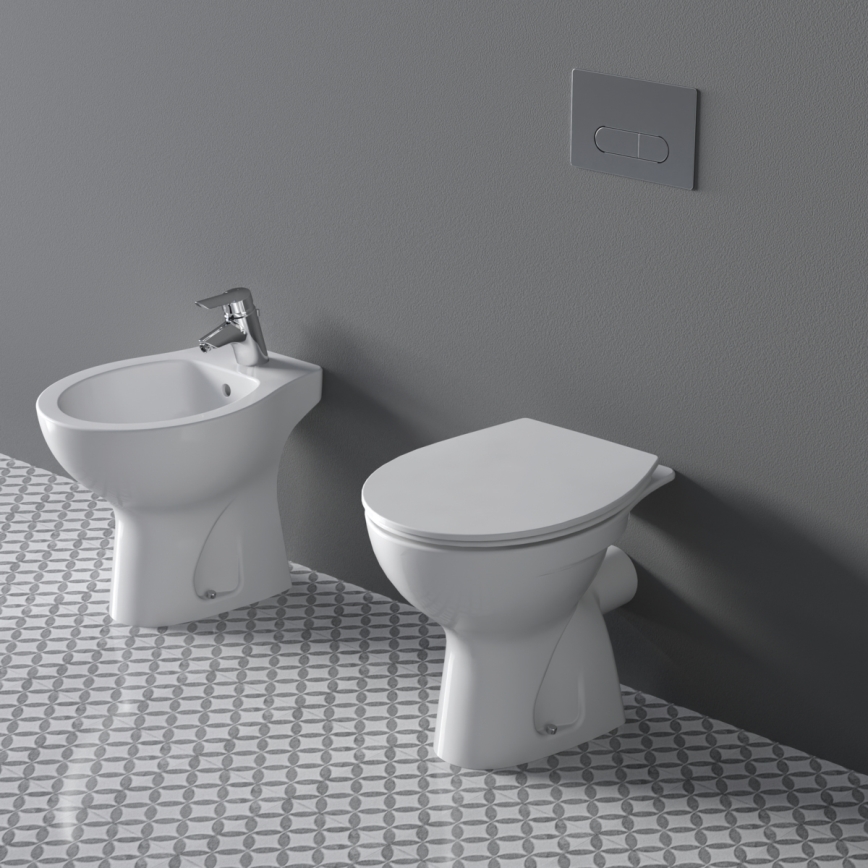 Ideal Standard W333101 - WC sur pied EUROVIT céramique/blanc