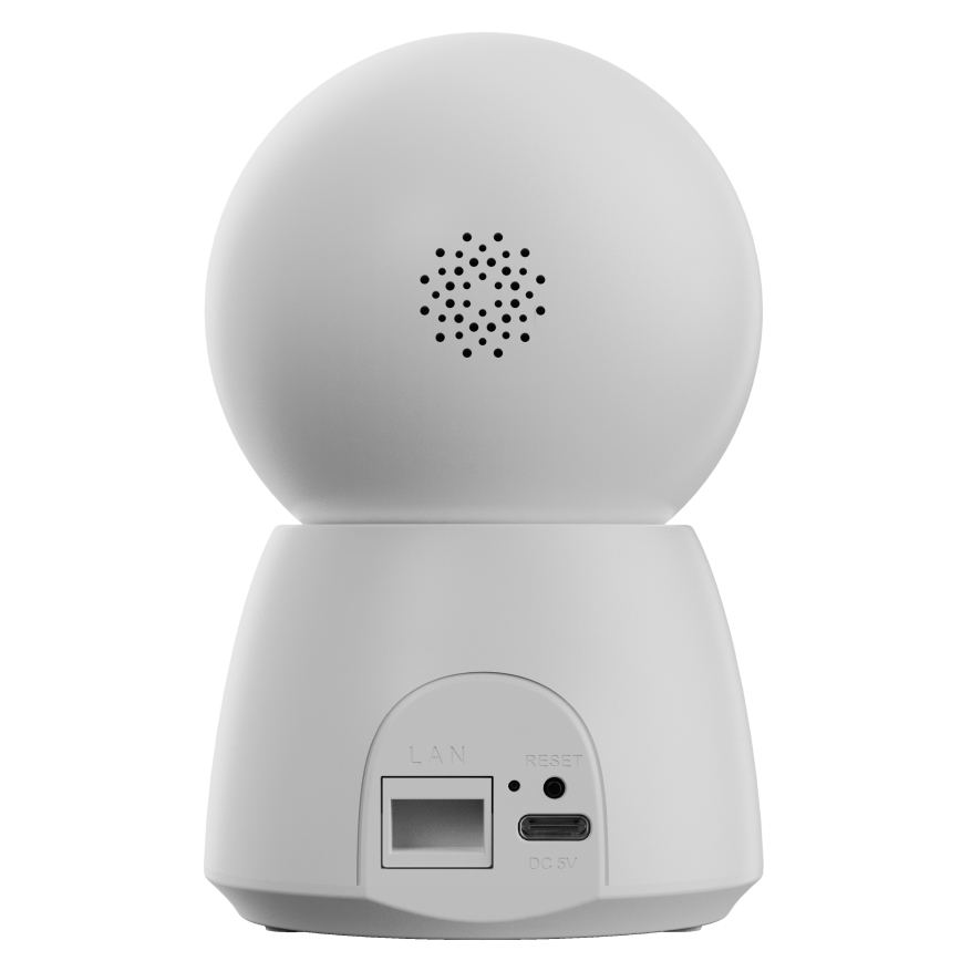 Caméra intelligente avec capteur de mouvement 2K 5V Wi-Fi blanche